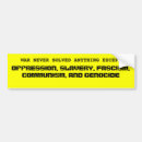 Search for war bumper stickers Politics