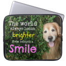 Search for smiling laptop cases Dog