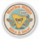 Search for funny nacho stickers Colourful