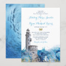 Search for rustic nautical wedding invitations Lighthouse