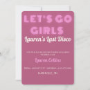 Search for nashville hens party invitations Lets go girls