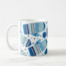 Search for retro knitting mugs Illustration