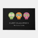 Search for sugar skull doormats Halloween