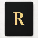 Search for ornate letters mousepads Monogrammed