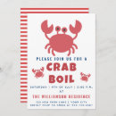 Search for summer 4th of july invitations Crab boil