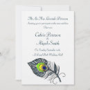 Search for peacock feather invitations Script