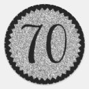 Search for 70th stickers Party