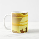 Search for cowboy sunset mugs Silhouette