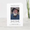 Search for folded funeral programs Order of service