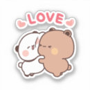 Search for cute cat couple stickers Kawaii