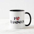 Search for red flamingo mugs Heart