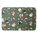 Search for santa claus bath mats Snow