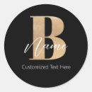 Search for b name stickers Modern