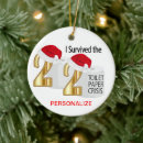 Search for i survived christmas tree decorations Humour