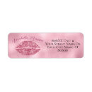Search for lip return address labels Girly