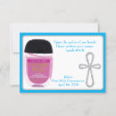 Search for silver cross first communion invitations Blue