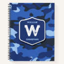 Search for army camouflage notebooks Blue