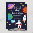 Search for astronaut baby shower invitations Blast off