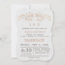 Search for rose swirl invitations Vintage