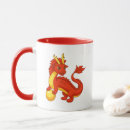 Search for red dragon mugs Chinese zodiac