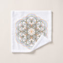 Search for sacred geometry bath towels Flower