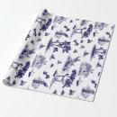 Search for toile de jouy wrapping paper Woodland