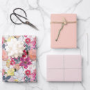 Search for pink flowers wrapping paper Roses