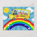 Search for school bus postcards Children