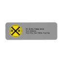 Search for railroad return address labels Locomotive