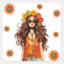 Search for 1970s stickers Girl