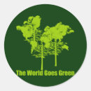 Search for green globe stickers Global warming