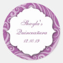 Search for purple damask stickers Party