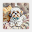 Search for shih tzu christmas tree decorations Puppy