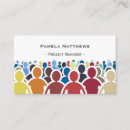Search for crowd business cards People