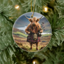 Search for highland cow christmas tree decorations Funny