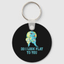 Search for flat earth key rings Science