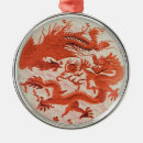 Search for red dragon christmas tree decorations White