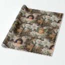 Search for romantic christmas wrapping paper Vintage