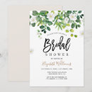 Search for botanical bridal shower invitations Calligraphy script