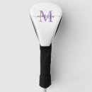 Search for purple golf head covers Golfer