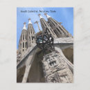 Search for gaudi cathedral postcards Europe