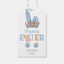 Search for happy easter gift tags Rabbit