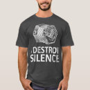 Search for silence mens tshirts Marching band