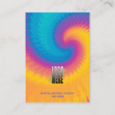 Search for tie dye business cards Professional