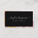 Search for black border business cards Trendy