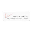Search for romantic save the date return address labels Elegant