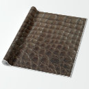 Search for crocodile skin wrapping paper Brown