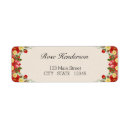 Search for victorian garden return address labels Floral