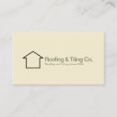 Search for roofing business cards Service