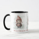 Search for christmas cottage mugs Watercolor